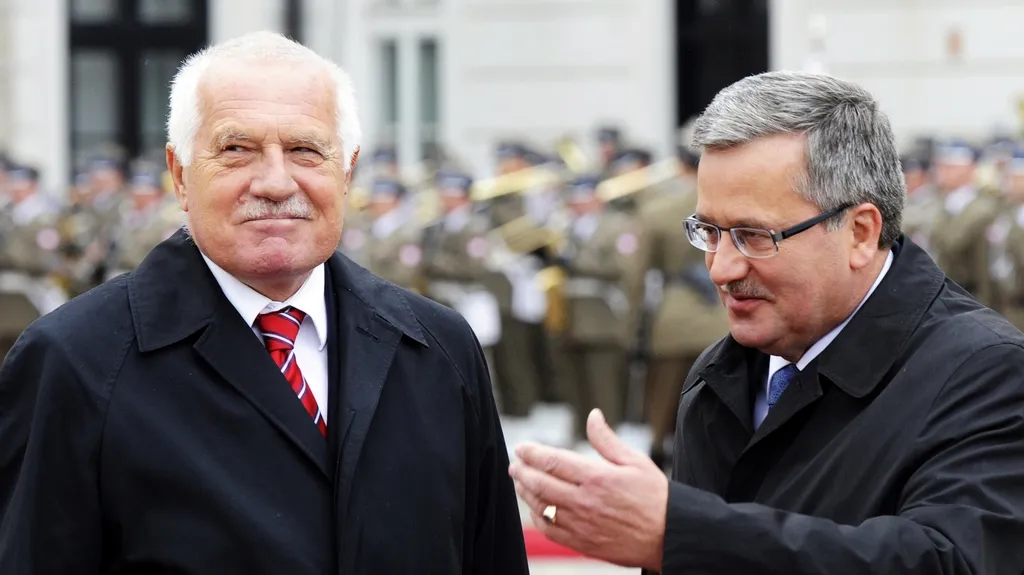 Václav Klaus v Polsku
