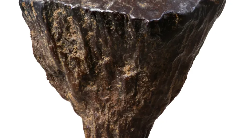 Detailní pohled na pyrit