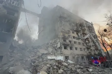 Rusové zabíjeli i na kyjevském bulváru Václava Havla