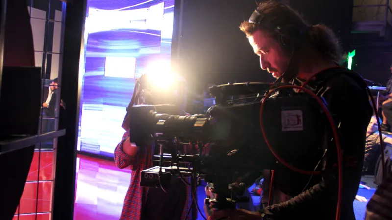 Příprava volebního studia