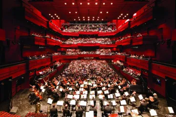 Pohled  na Cenu za Evropskou architekturu Miese van der Rohe