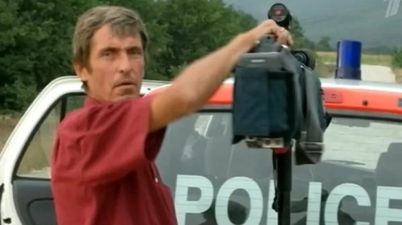 Zastřelený kameraman ruské televize