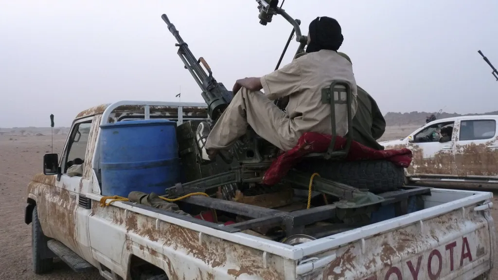 Tuaregové na severu Mali
