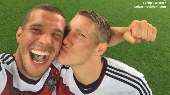 Selfie německých fotbalistů