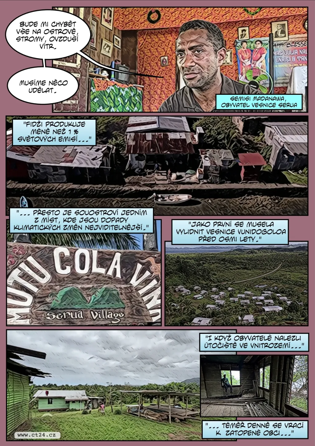 Do konce století by mohlo Fidži i jiné ostrovní státy zmizet pod hladinou