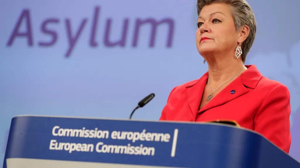 Eurokomisařka pro vnitřní věci Ylva Johanssonová
