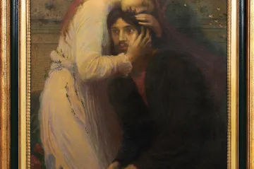 Obraz Splynutí duší od Švabinského se vydražil za víc než 15 milionů, jde o autorův tuzemský rekord