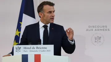 Francouzský prezident Emmanuel Macron
