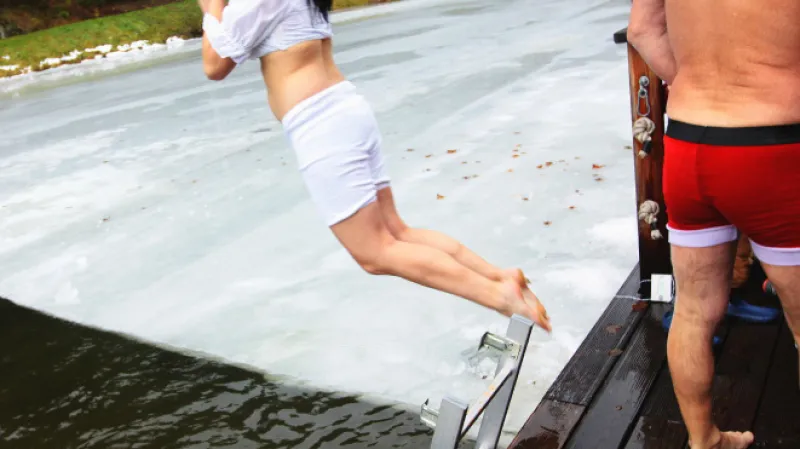 Setkání otužilců ve Vimperku