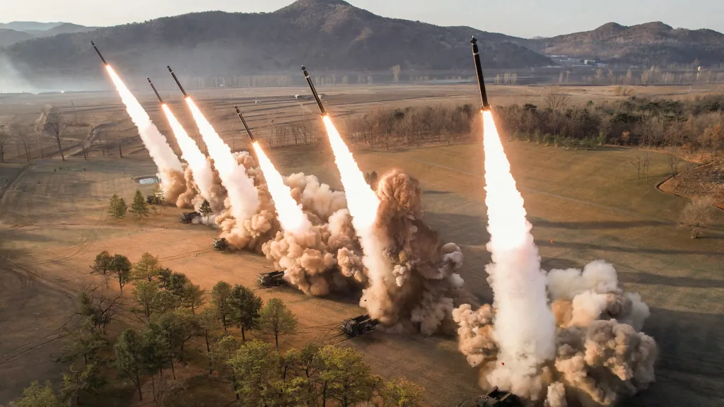 Kim Čong-un se zúčastnil cvičení dělostřeleckých jednotek