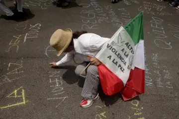 Obyvatelé Mexico City protestovali pochodem proti násilí