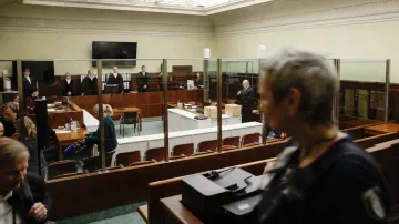 Snímek z procesu s bývalým zaměstnancem BND