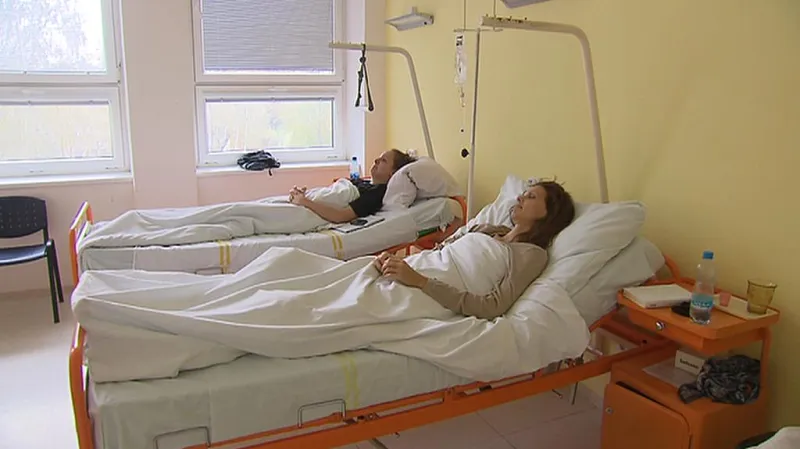 Lůžkové oddělení příbramské nemocnice