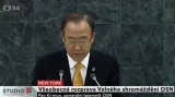 Projev Pan Ki-muna, generálního tajemníka OSN