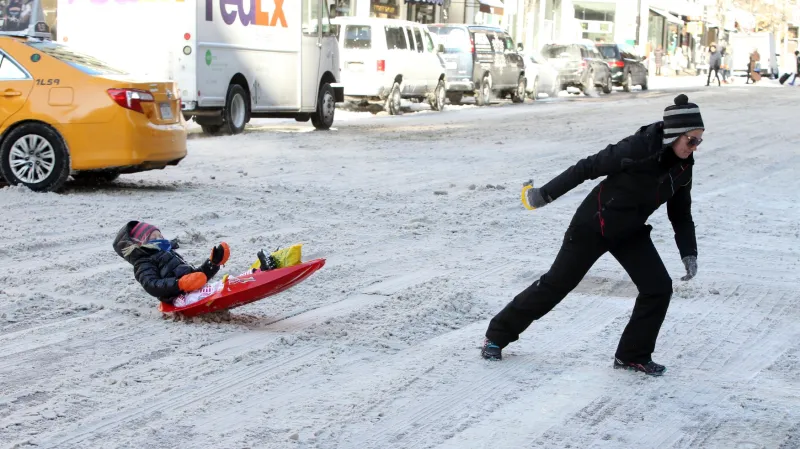 Sněhová kalamita v New Yorku