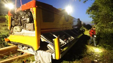 Nehoda českého autobusu u německého Schwarzenfeldu