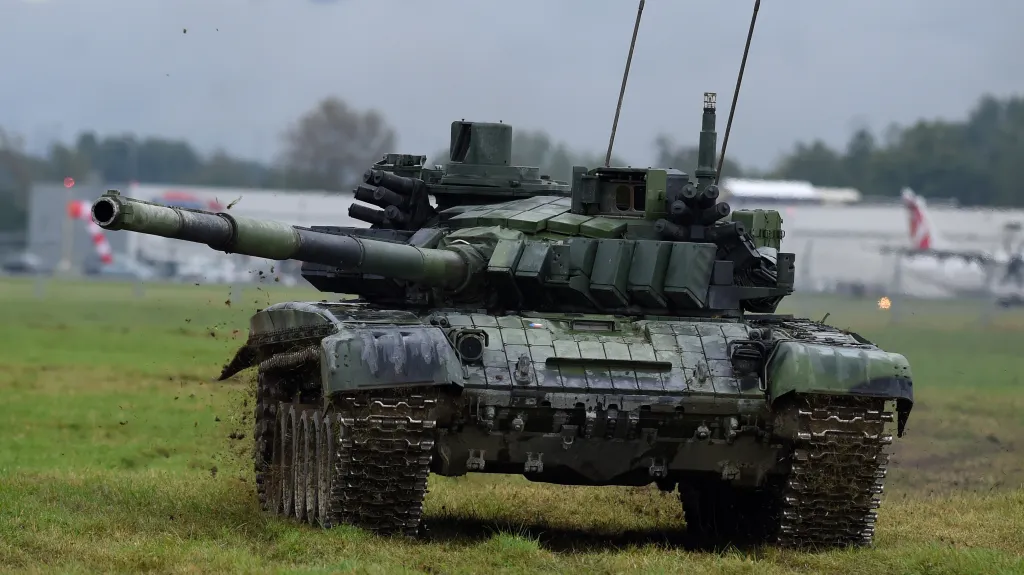 Český tank T-72M4CZ