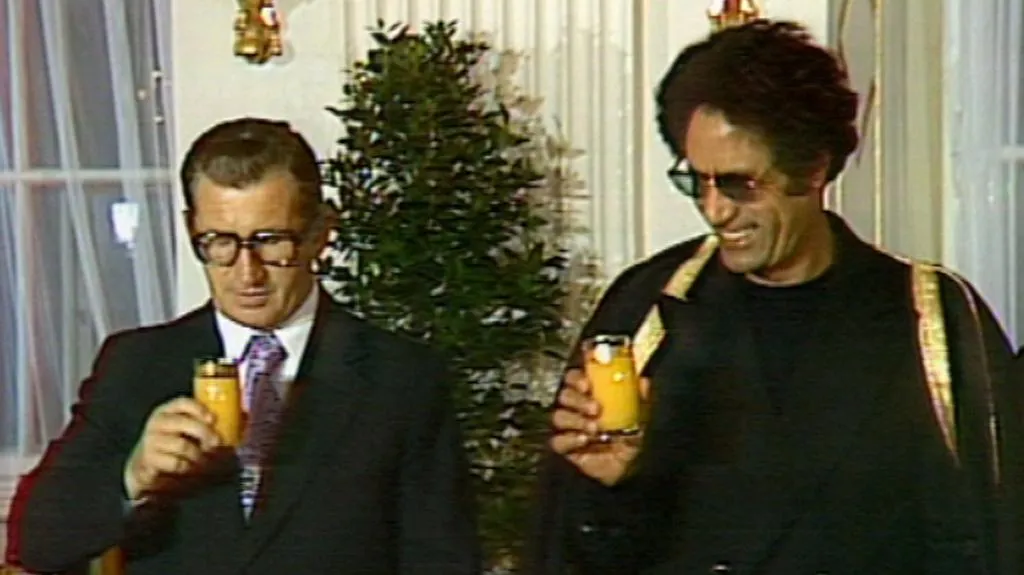 Lubomír Štrugal a Muammar Kaddáfí