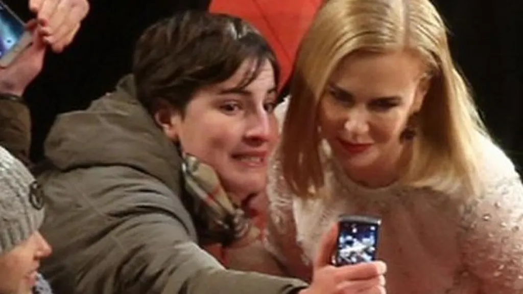 Selfie s Nicole Kidmanová