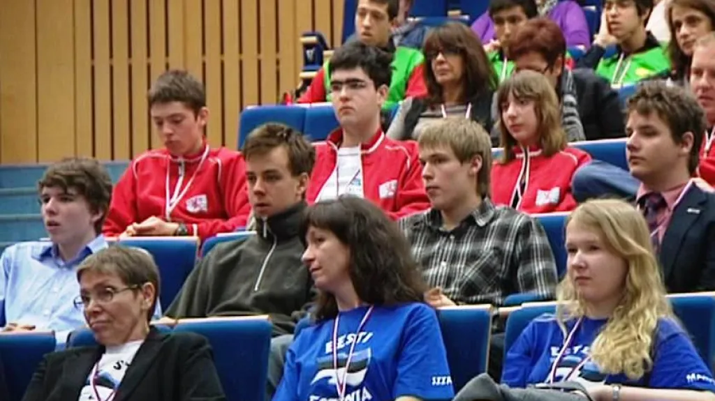 Soutěžící studenti