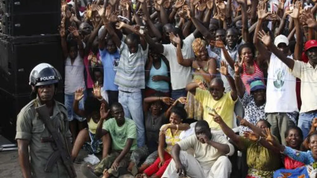 Protesty v Pobřeží slonoviny
