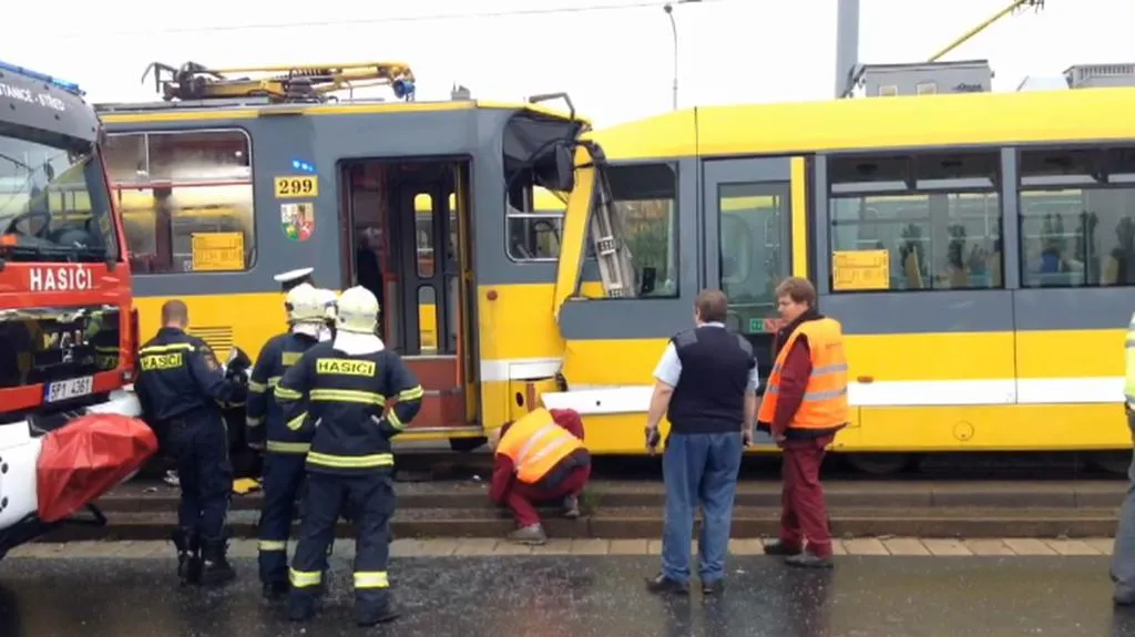Nehoda tramvají
