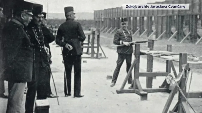 Střelnice v roce 1912