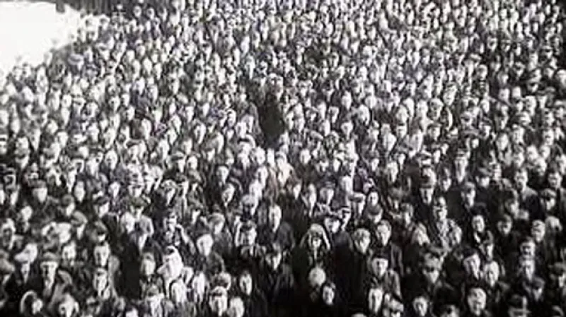 Manifestace v brněnské zbrojovce