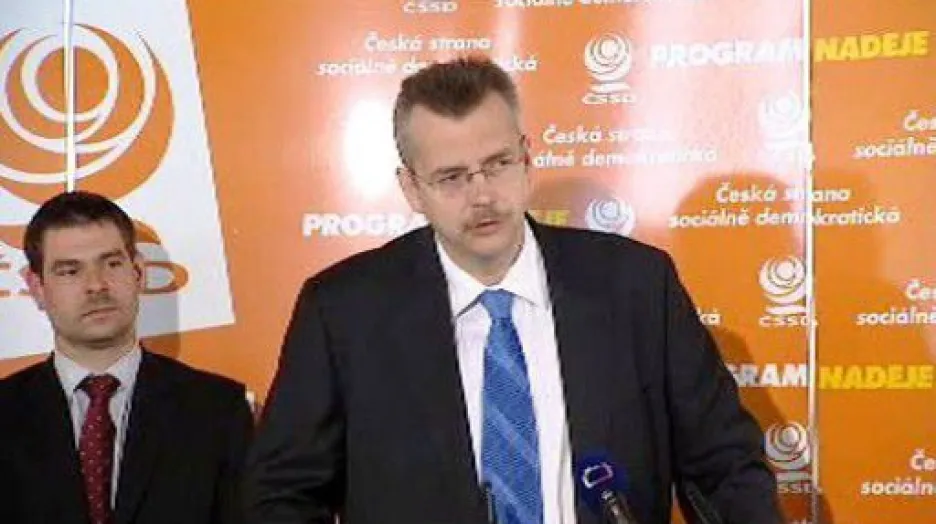Tisková konference ČSSD