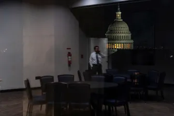 O „velkém, krásném zákoně“ hlasovali američtí senátoři celou noc