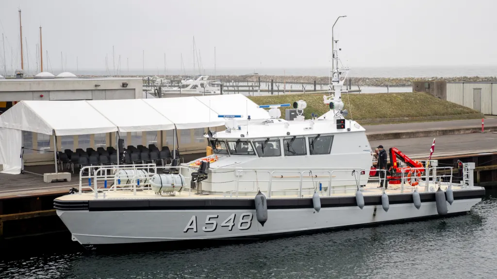 Loď agentury Frontex