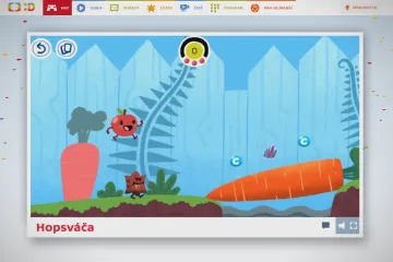 Déčko představilo nové hry, pomohou dětem s pravopisem, pamětí i jídlem