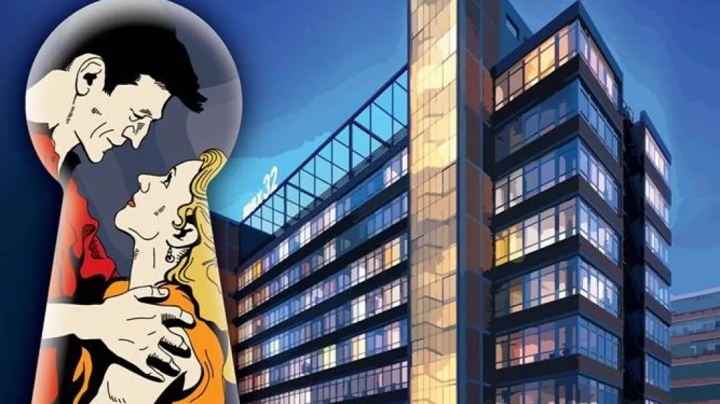 Plakát ke hře Manželské vraždění ve Zlíně