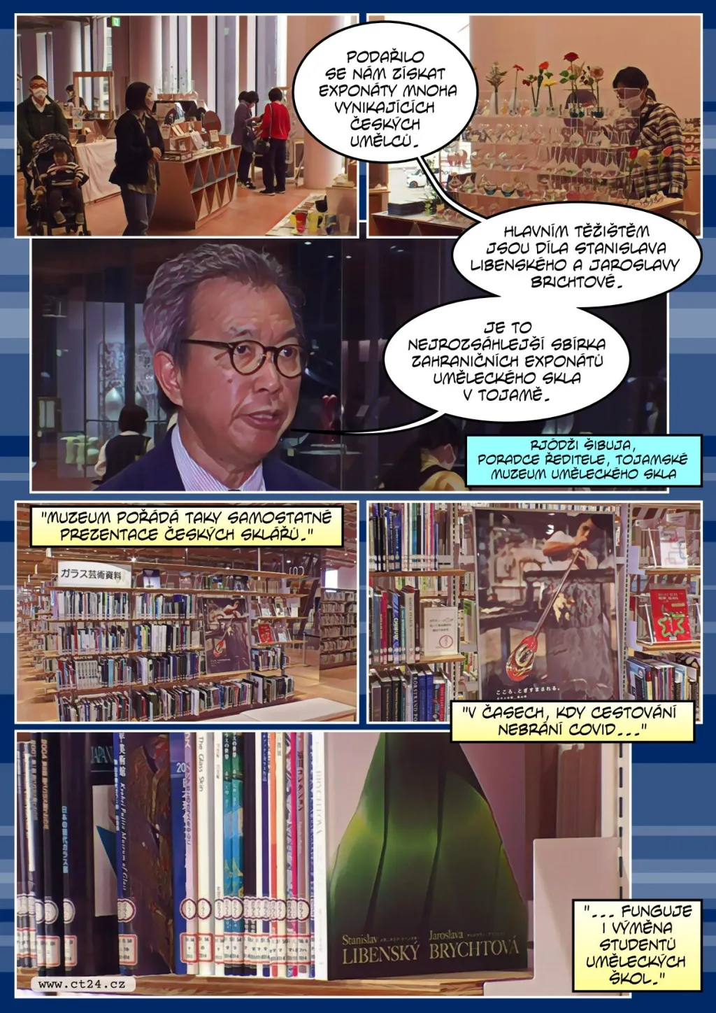 Tradice českého skla v Japonsku