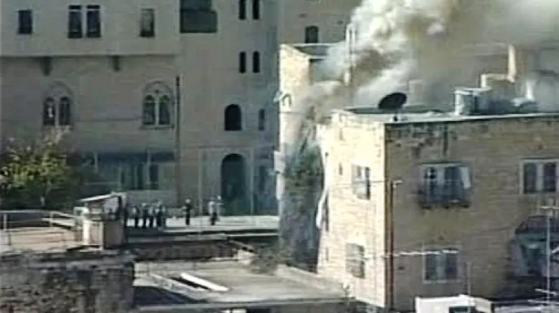 Násilné střety v Hebronu