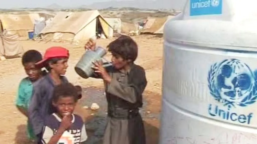 Uprchlický tábor v severním Jemenu