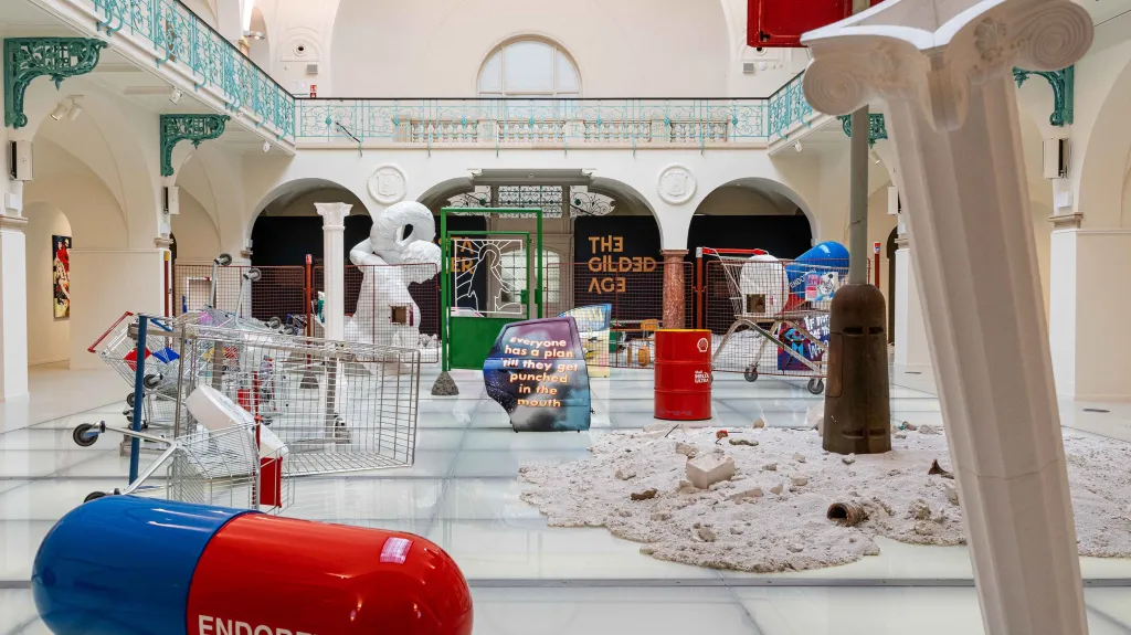 Z výstavy Pasta Oner: The Gilded Age