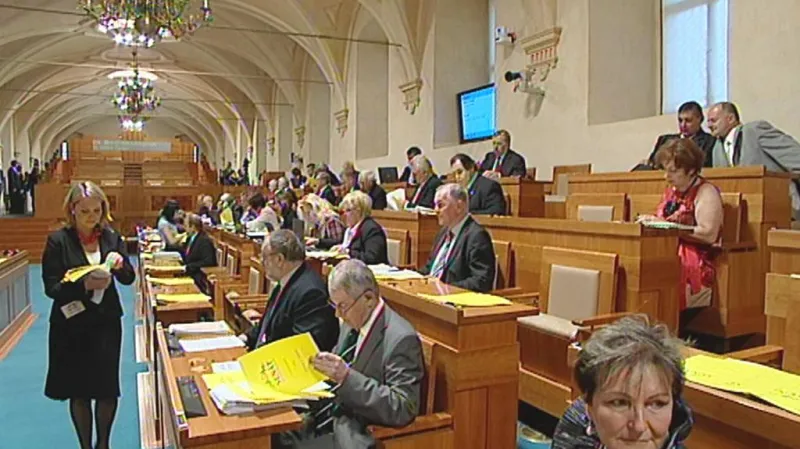 Jednání horní komory parlamentu