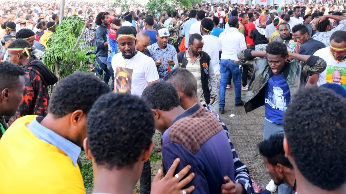 Vystoupení etiopského premiéra přerušila exploze granátu