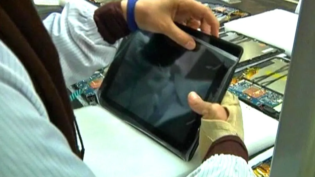 Výroba egyptského tabletu
