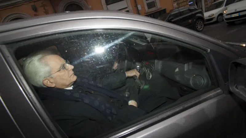 Nový italský prezident Sergio Mattarella