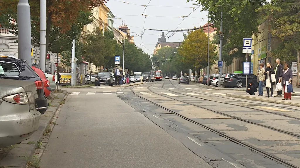 Ulice Veveří v Brně