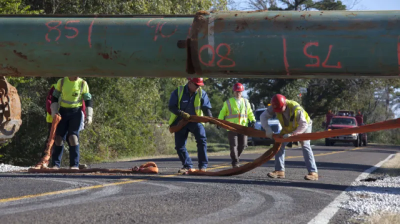 S výstavbou Keystonu se na jihu USA už začalo