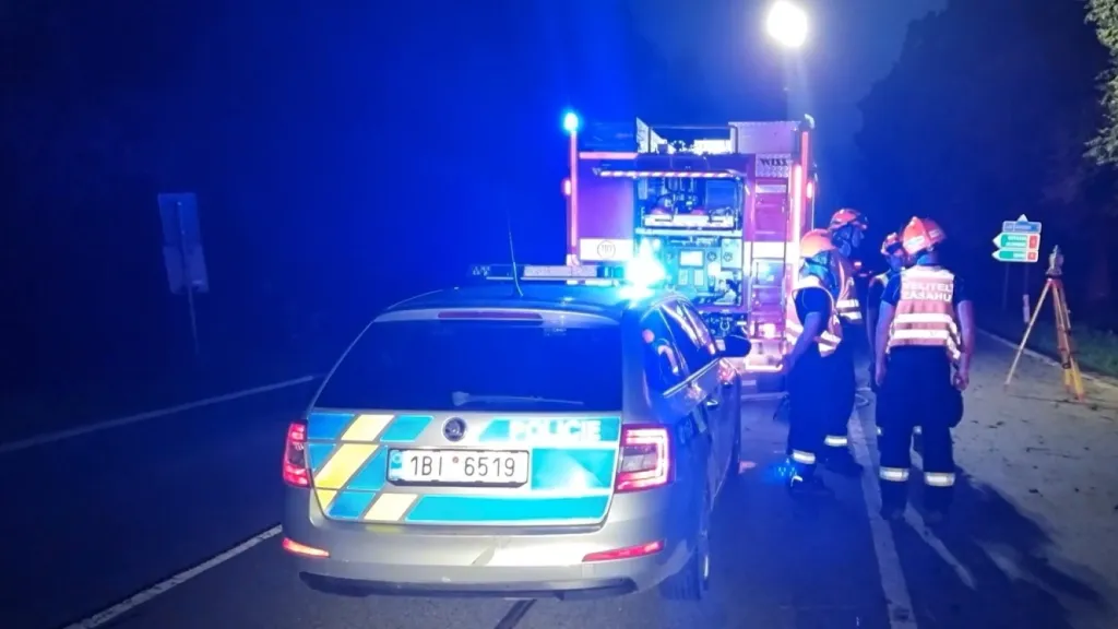 Dopravní nehoda u Vyškova