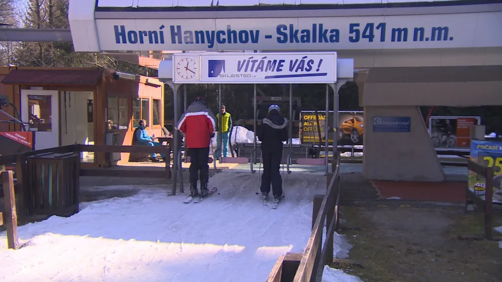 Lyžařský areál na Ještědu