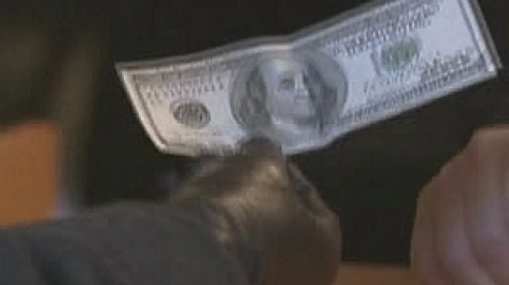 Rozdávání peněz na Times Square