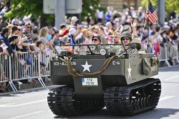 Konvoj svobody projel Plzní