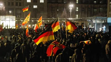 Demonstrace Legidy v Lipsku