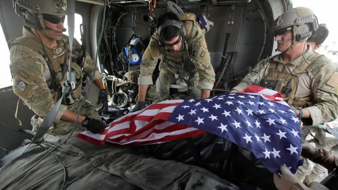 Ostatky amerického vojáka zabitého v Afghánistánu