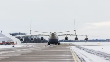 Antonov An-225 Mrija na Letišti Leoše Janáčka